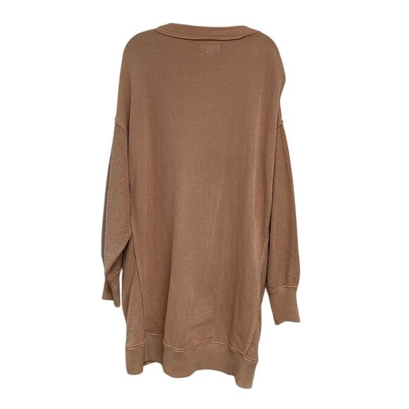 New American Eagle Womens Medium Long Sleeve Button Up Oversized Cardigan - Picture 3 of 4